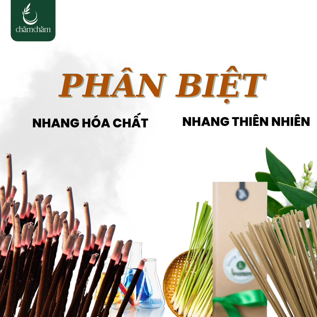 PHÂN BIỆT NHANG SẠCH VÀ NHANG HÓA CHẤT