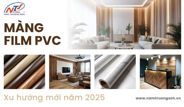 Màng film PVC trong thi công vách ngăn, trần nhựa – Xu hướng mới năm 2025