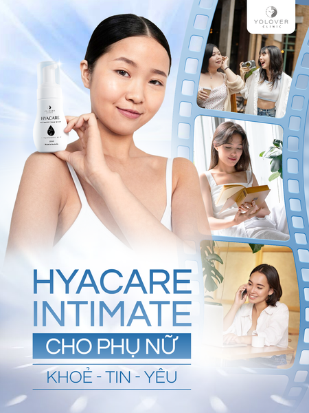 Hyacare Intimate: Giải pháp chăm sóc vùng da nhạy cảm dành cho phụ nữ hiện đại