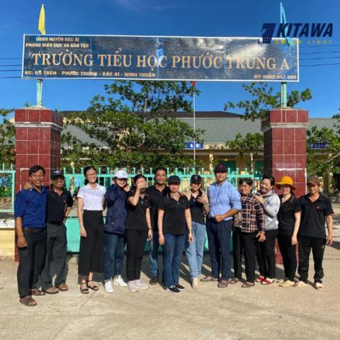 Kitawa tổ chức chương trình phát cơm và quà từ thiện tại Ninh Thuận