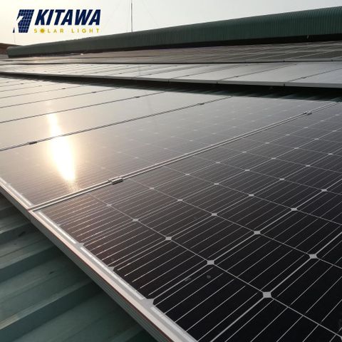 Kitawa lắp đặt hệ thống điện mặt trời 50kW cho tại Long An