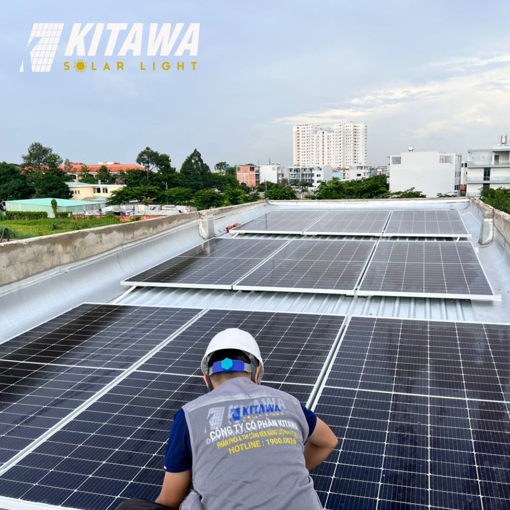 Lắp đặt hệ thống điện mặt trời 25kW cho gia đình anh Tuấn tại Quận 6