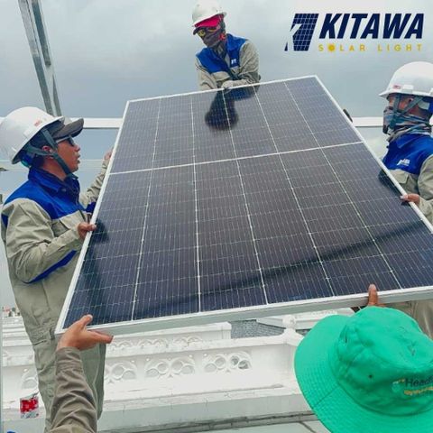Lắp đặt hệ thống điện mặt trời áp mái 20KW cho Garage của anh Phước tại Quận 12