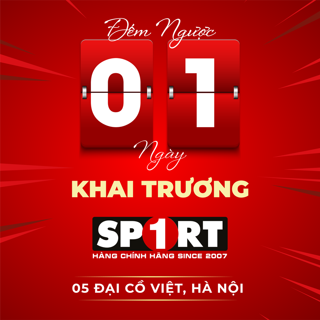 SPORT1 SỐ 5 ĐẠI CỒ VIỆT, HAI BÀ TRƯNG, HÀ NỘI - ĐIỂM ĐẾN MỚI CHO NHỮNG TÍN ĐỒ THỜI TRANG THỂ THAO