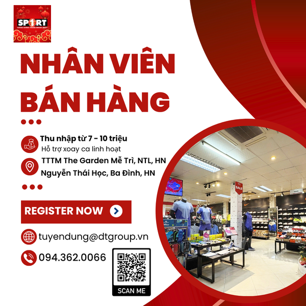 07/2025 - Nhân viên Bán hàng