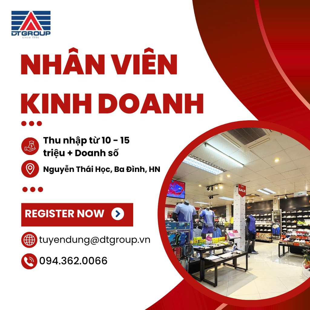 07/2025 - Nhân viên Kinh doanh - Service1 - Hà Nội
