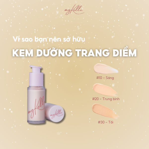 VÌ SAO BẠN NÊN SỞ HỮU KEM DƯỠNG TRANG ĐIỂM?