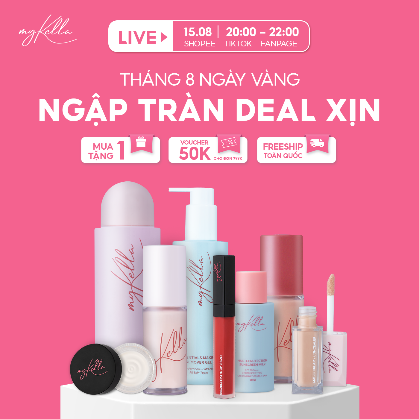 Tháng 8 Ngày Vàng - Ngập Tràn Deal Xịn