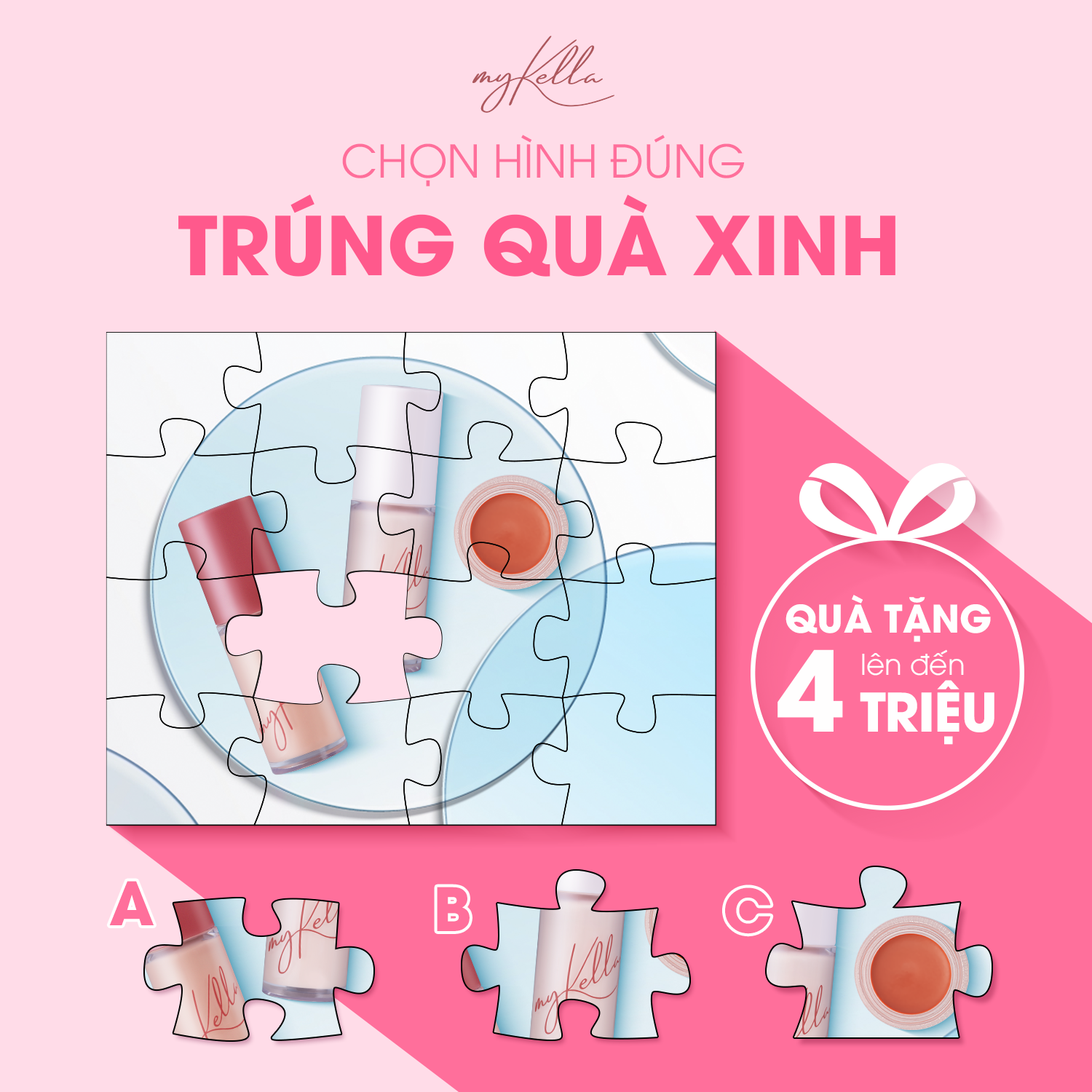 THỂ LỆ CHƯƠNG TRÌNH MINIGAME: CHỌN HÌNH ĐÚNG - TRÚNG QUÀ XINH