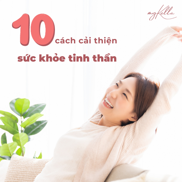 10 cách cải thiện sức khỏe tinh thần