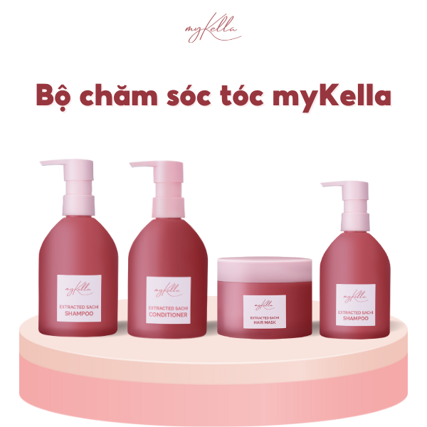 Dầu xả trong bộ chăm sóc tóc myKella