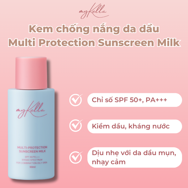 Kem chống nắng dau dầu myKella