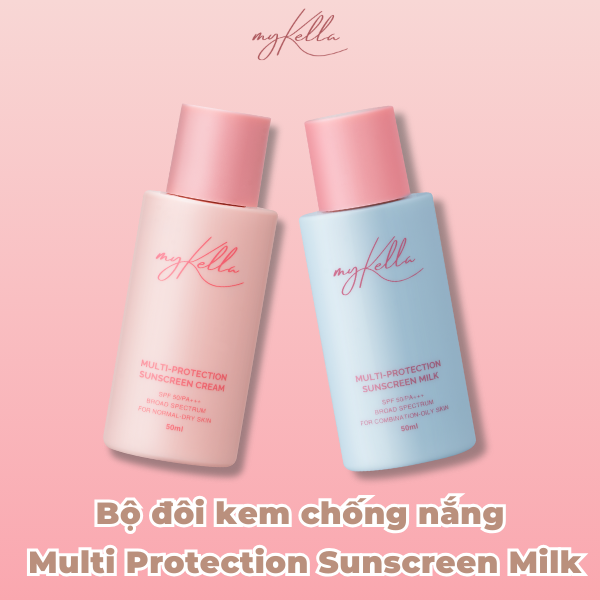 Chăm sóc da - bộ đôi kem chống nắng