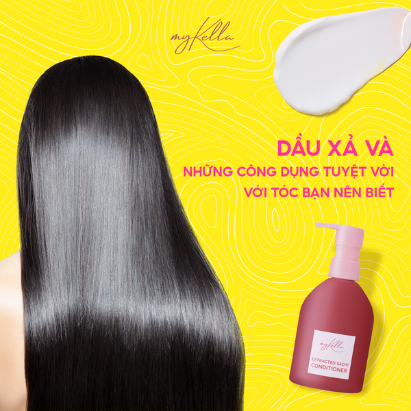 Dầu xả và những công dụng tuyệt vời