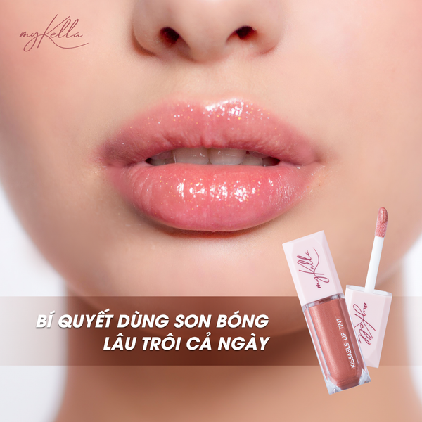 Bí quyết dùng son bóng lâu trôi