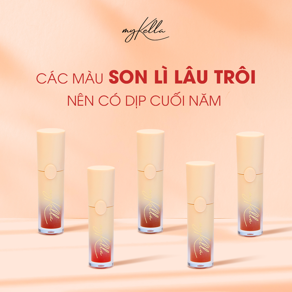 Các màu son lì lâu trôi
