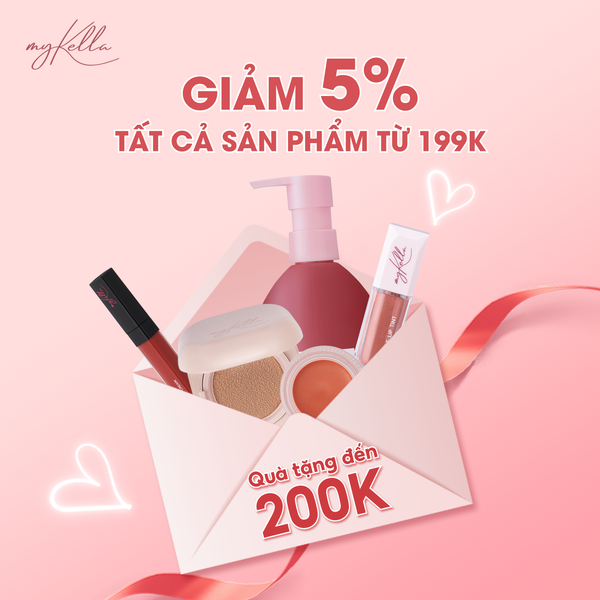 các sản phẩm giảm 5% và quà tặng