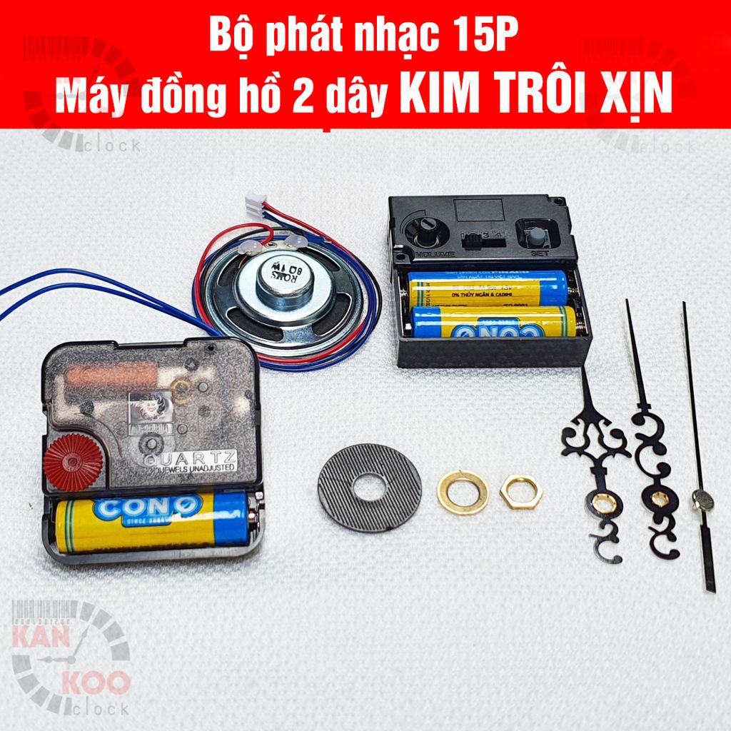 Hướng dẫn cài đặt và sử dụng bộ phát nhạc chuông điểm giờ tự động Model: BPN-15P-4M