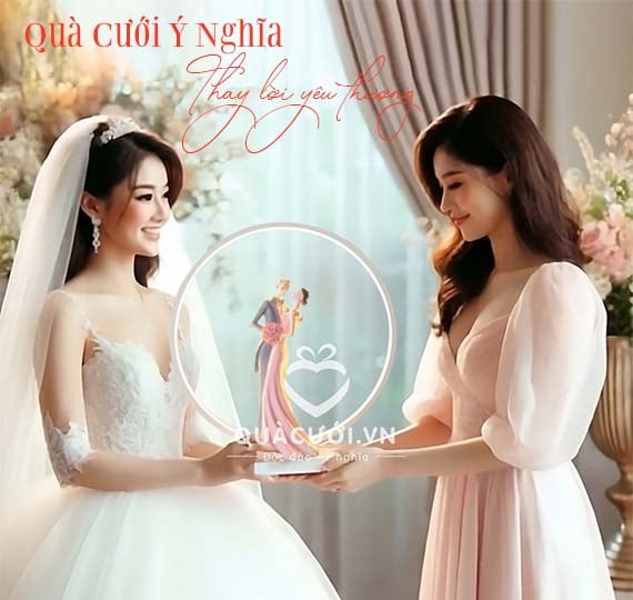quà cưới cho bạn thân