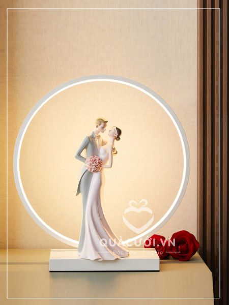 quà tân hôn, đèn ngủ cưới