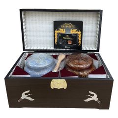 Bật Mí Quà Tặng Cho Bố Mẹ Hot Nhất 2024: Cao Hồng Sâm Linh Chi Achimmadang Hộp Gỗ 2 Hũ 500g