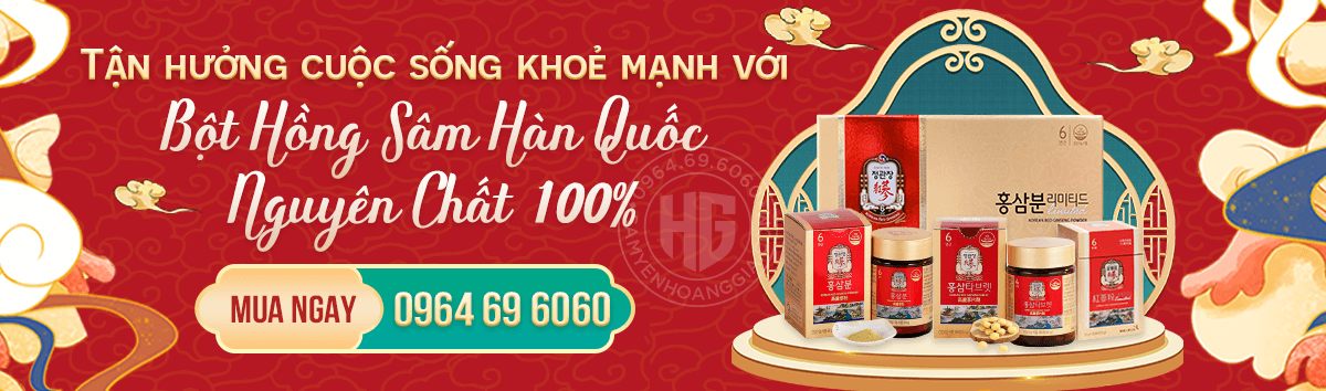 Bột Hồng Sâm Hàn Quốc