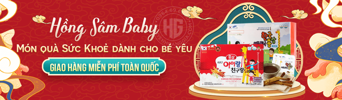 Hồng Sâm Baby Cho Trẻ