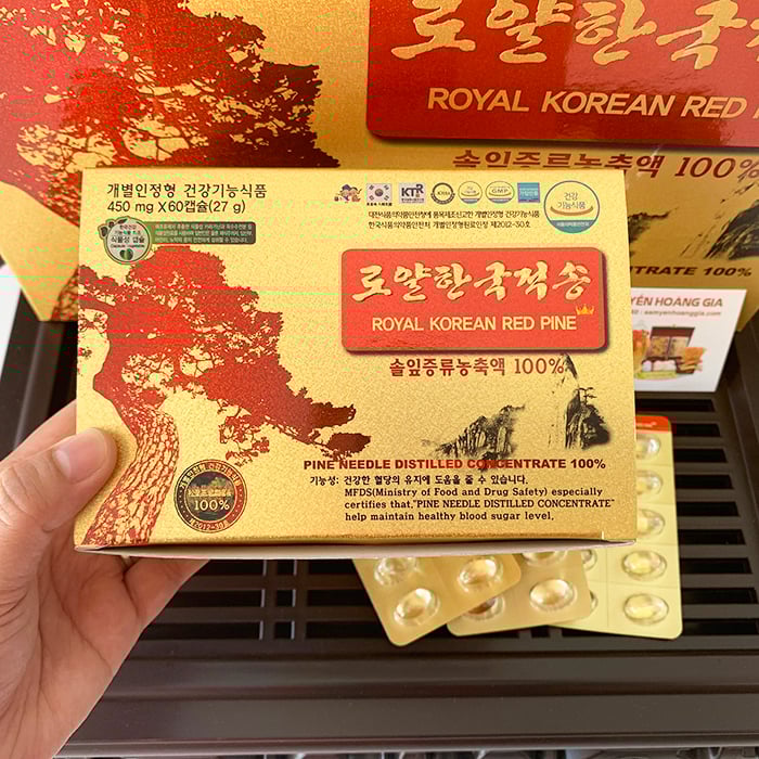 Tinh dầu thông đỏ Hoàng gia Royal Korean Red Pine