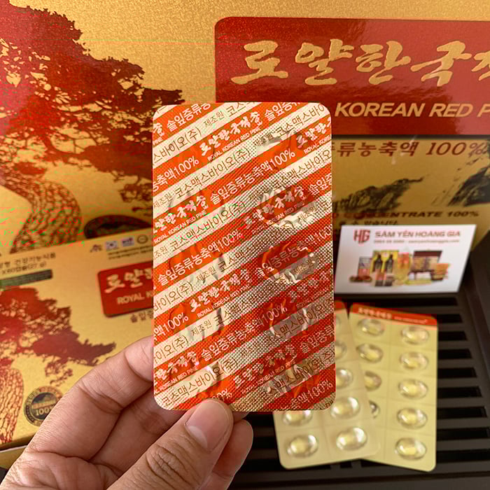 Tinh dầu thông đỏ Hoàng gia Royal Korean Red Pine