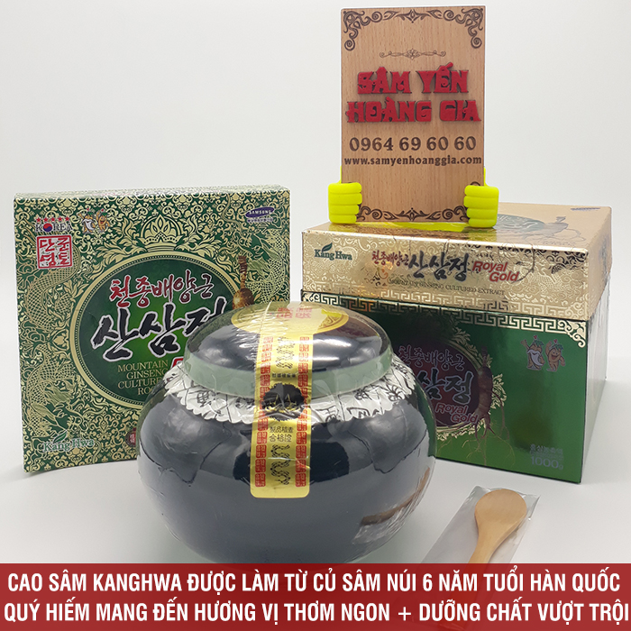 cao sâm núi hàn quốc kanghwa hủ 1 kg sâm yến hoàng gia