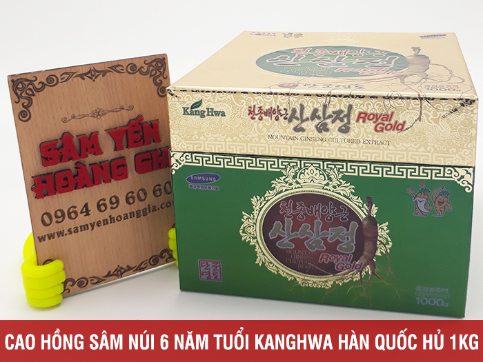 cao sâm núi hàn quốc kanghwa hủ 1 kg sâm yến hoàng gia