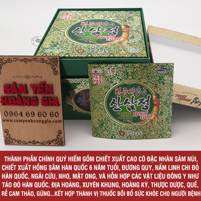 cao sâm núi hàn quốc kanghwa hủ 1 kg sâm yến hoàng gia