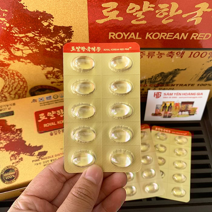 Tinh dầu thông đỏ Hoàng gia Royal Korean Red Pine