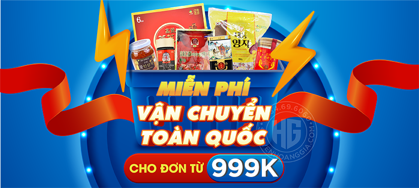 Miễn phí vận chuyển cho đơn 999K