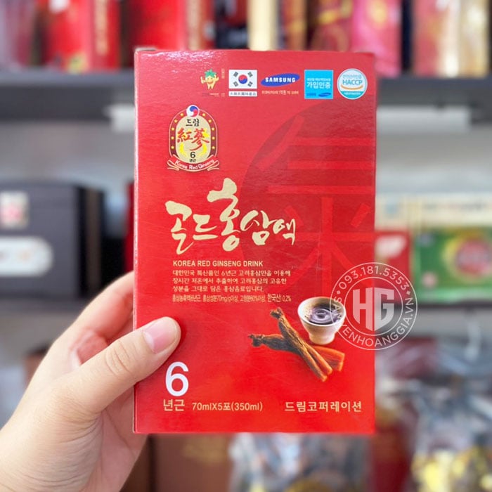 Nước ép hồng sâm 6 năm tuổi Hàn Quốc Daeyoung 8805892013082