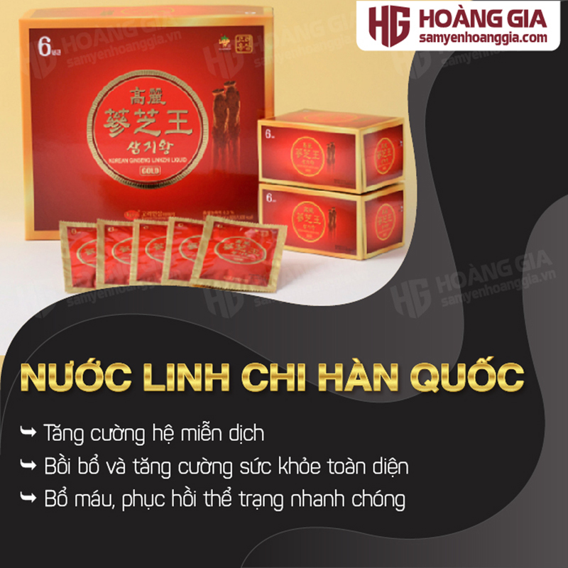 Nước linh chi Hàn Quốc