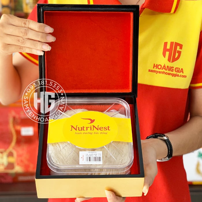 Tổ yến sào làm sạch lông Nutrinest thượng hạng hộp 50g