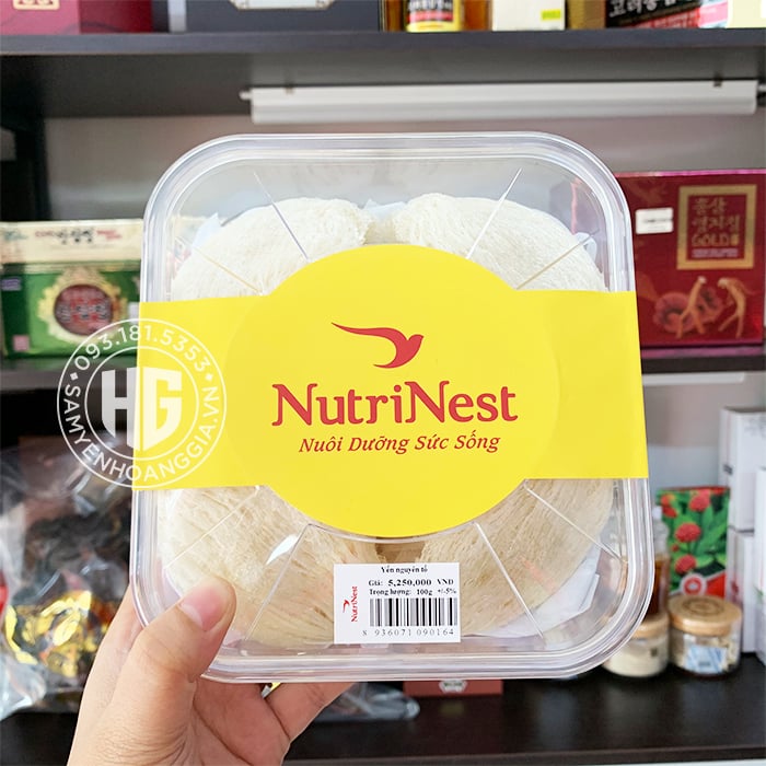 Yến Sào Nguyên Tổ Rút Lông Nutrinest 100g thượng hạng