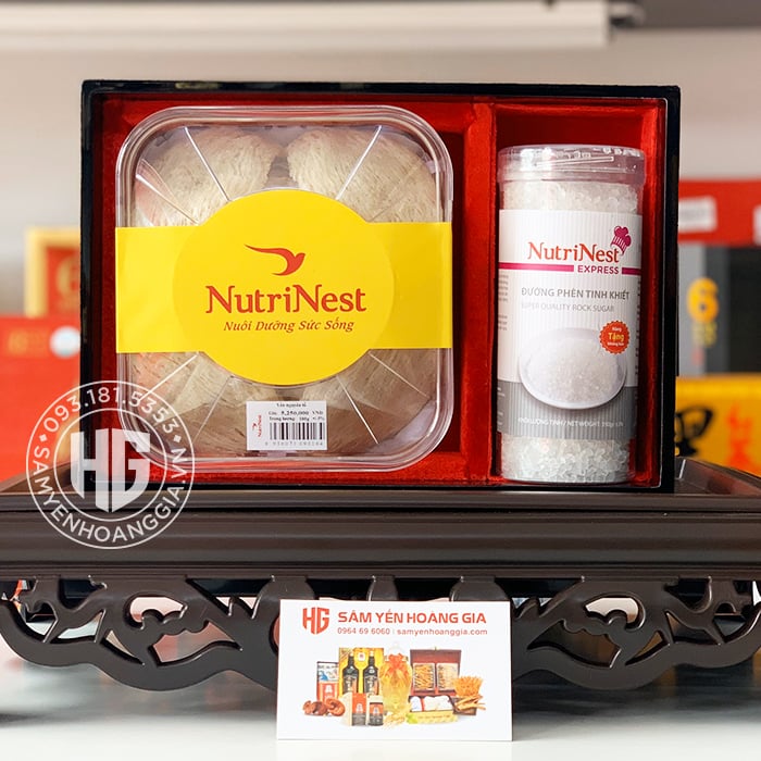 Yến Sào Nguyên Tổ Rút Lông Nutrinest 100g thượng hạng