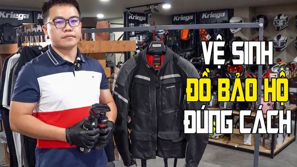 Hướng Dẫn Vệ Sinh Giáp Bảo Hộ Mô Tô Đúng Cách ! Áo Giáp Vải