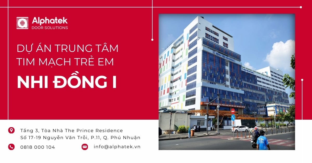Dự Án Trung Tâm Tim Mạch Trẻ Em, Bệnh Viện Nhi Đồng 1