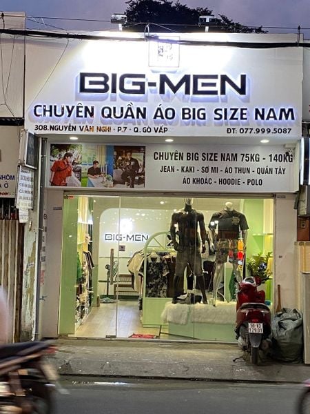Cửa hàng big size nam Big Men