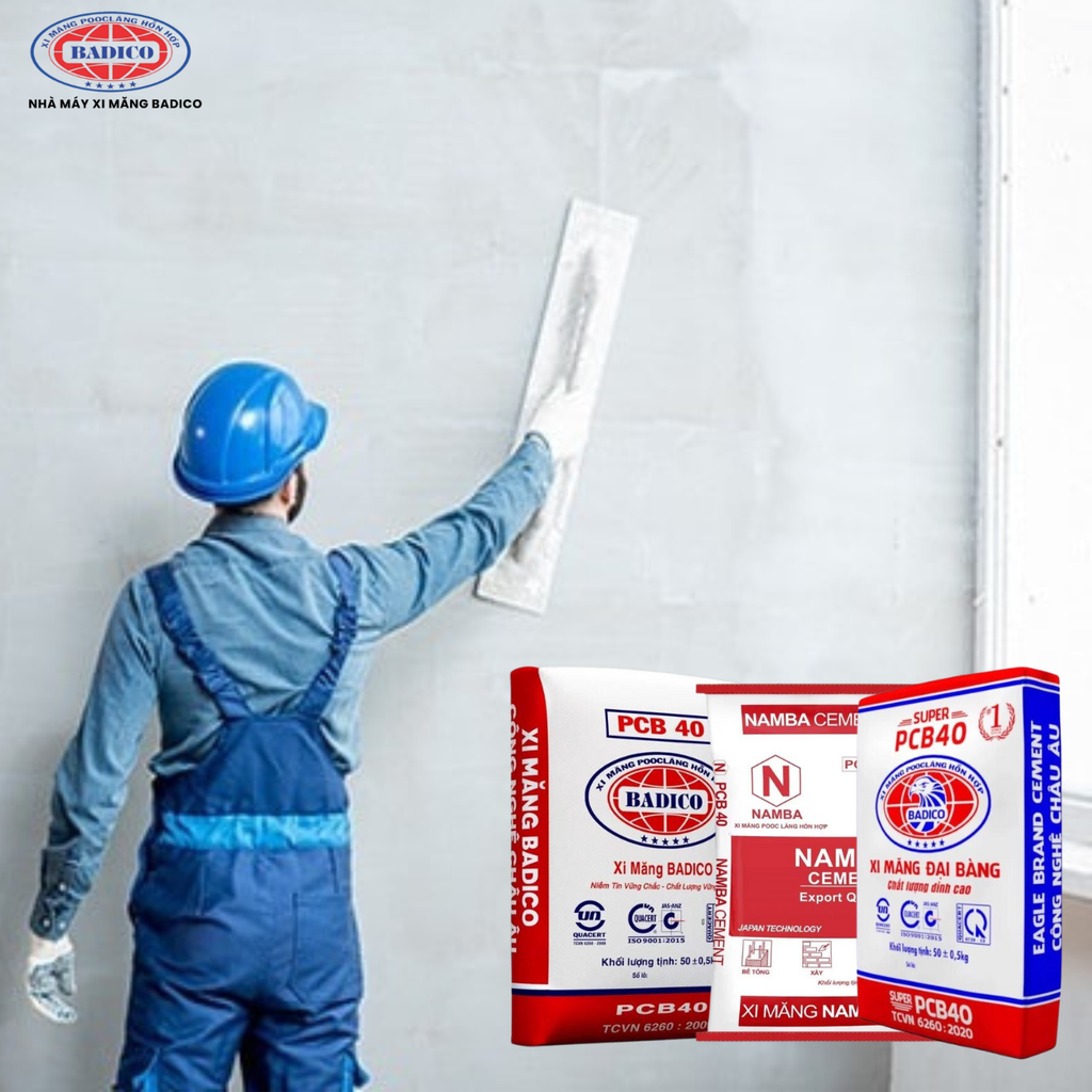 Nên chọn loại xi măng nào để tốt cho việc trát tường biệt thự nhà phố đẹp?