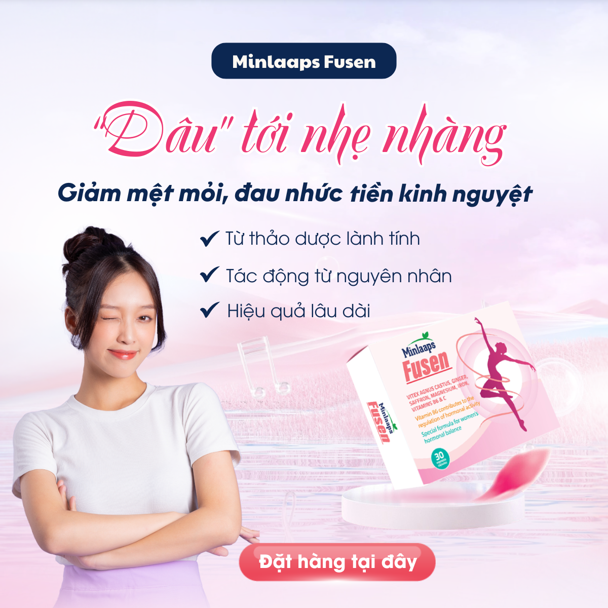 Để hội chứng tiền kinh nguyệt (PMS) không còn là nỗi lo