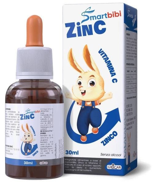 Smartbibi Zinc bổ sung kẽm hữu cơ cho bé từ 1 ngày tuổi