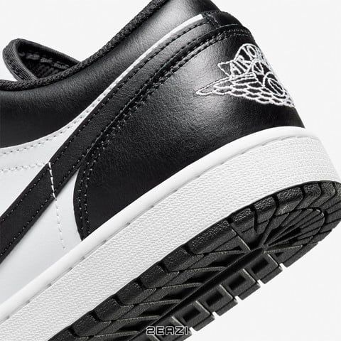 Giày Nike Air Jordan 1 Low White Black 553560-132 Mới Nhất Màu Trắng Đen