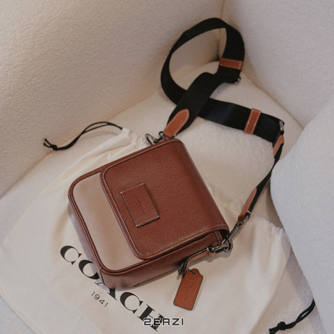 Túi Coach Men's Leather Messenger Bag Phiên Bản Mới Nhất 2024