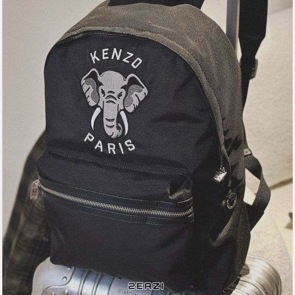Balo Kenzo Logo Elephant Embroidered