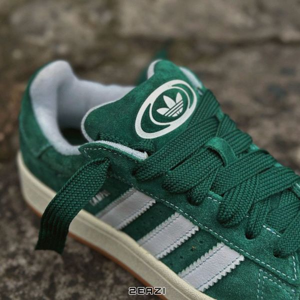 Giày Adidas Women's Original Campus 00s HO3472 Dark Green Màu Xanh Lá