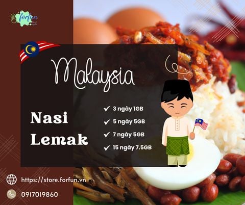 🌴🇲🇾 Explore the Flavors of Malaysia: Nasi Lemak 🇲🇾🌴